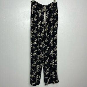 Faith By Celia Forrester Vintage Drawstring Waist Wide Leg Pants Size S